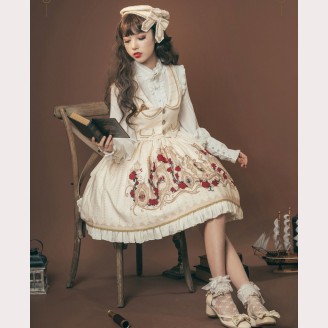 Crown Of Thorns Lolita Vest & Skirt Set by Milu Forest (MF23)